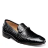 Stacy Adams Mens Ferdinand Moc Toe Slip On Oxford - Black