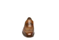 Stacy Adams Mens Pryce Wingtip Perf Slip On Oxford - Cognac 9 Stacy Adams Mens Pryce Wingtip Perf Slip On Oxford - Cognac -Boot Shoes store US 01 501561 02