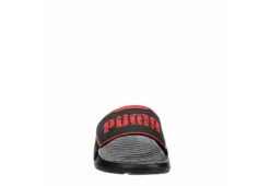 Puma Mens Viz Tech Slide Sandal - Black -Boot Shoes store US 01 501566 02