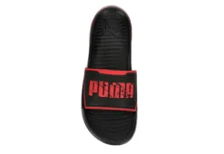 Puma Mens Viz Tech Slide Sandal - Black -Boot Shoes store US 01 501566 05