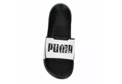 Puma Mens Viz Tech Slide Sandal - White -Boot Shoes store US 01 501567 05