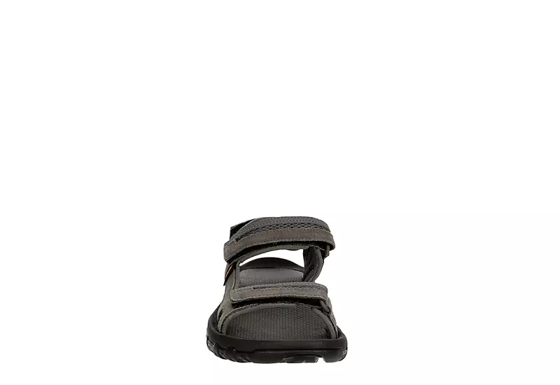 Teva Mens Hudson Outdoor Sandal - Grey 3 Teva Mens Hudson Outdoor Sandal - Grey - Image 3