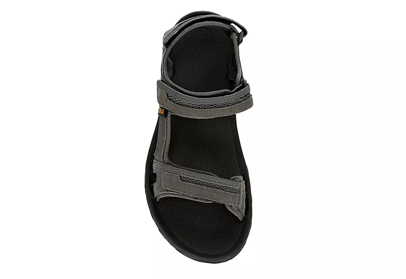 Teva Mens Hudson Outdoor Sandal - Grey 6 Teva Mens Hudson Outdoor Sandal - Grey - Image 6