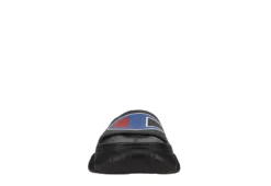 Champion Mens Meloso Squish Slide Sandal - Black -Boot Shoes store US 01 501601 02