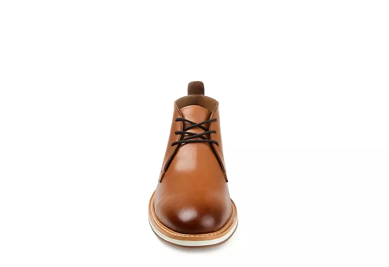 Thomas & Vine Mens Booker Chukka Boot - Cognac 3 Thomas & Vine Mens Booker Chukka Boot - Cognac - Image 3