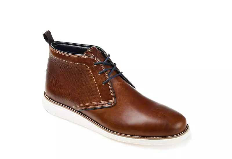 Thomas & Vine Mens Cutler Chukka Boot - Brown 1 Thomas & Vine Mens Cutler Chukka Boot - Brown