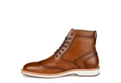 Thomas & Vine Mens Enzzo Lace-up Boot - Cognac -Boot Shoes store US 01 501620 03