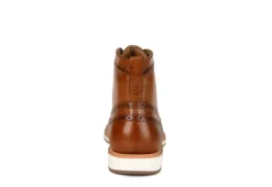 Thomas & Vine Mens Enzzo Lace-up Boot - Cognac -Boot Shoes store US 01 501620 04