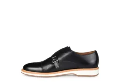 Thomas & Vine Mens Ransom Monk Strap Oxford - Black -Boot Shoes store US 01 501656 03