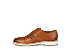 Thomas & Vine Mens Ransom Monk Strap Oxford - Cognac -Boot Shoes store US 01 501657 03