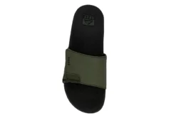 Reef Mens Fanning Slide Sandal - Olive -Boot Shoes store US 01 501689 05