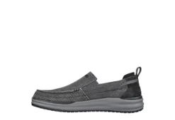 Skechers Mens Arch Fit Melo Slip On Sneaker - Grey -Boot Shoes store US 01 501696 02