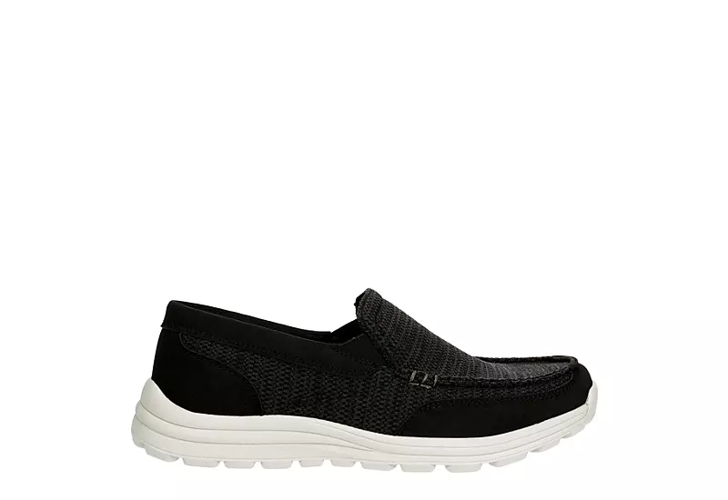 Day Five Mens Belize Slip On Sneaker - Black 2 Day Five Mens Belize Slip On Sneaker - Black - Image 2