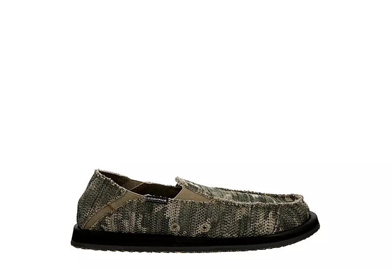 Day Five Mens Baja Slip On Sneaker - Camo 2 Day Five Mens Baja Slip On Sneaker - Camo - Image 2