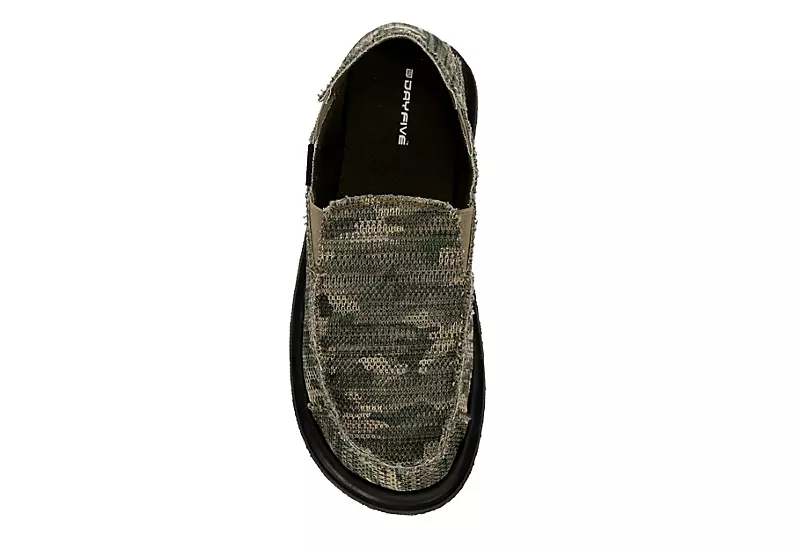 Day Five Mens Baja Slip On Sneaker - Camo 6 Day Five Mens Baja Slip On Sneaker - Camo - Image 6