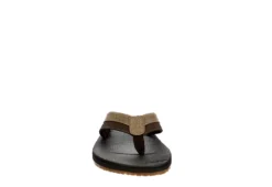 Day Five Mens Coast Flip Flop Sandal - Chocolate -Boot Shoes store US 01 501728 02