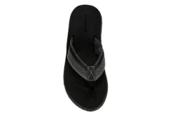 Day Five Mens Board Walk Flip Flop Sandal - Black -Boot Shoes store US 01 501729 05