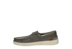 Heydude Mens Welsh Boat Shoe - Dark Grey -Boot Shoes store US 01 501810 03