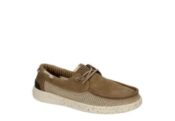 Heydude Mens Welsh Boat Shoe - Tan