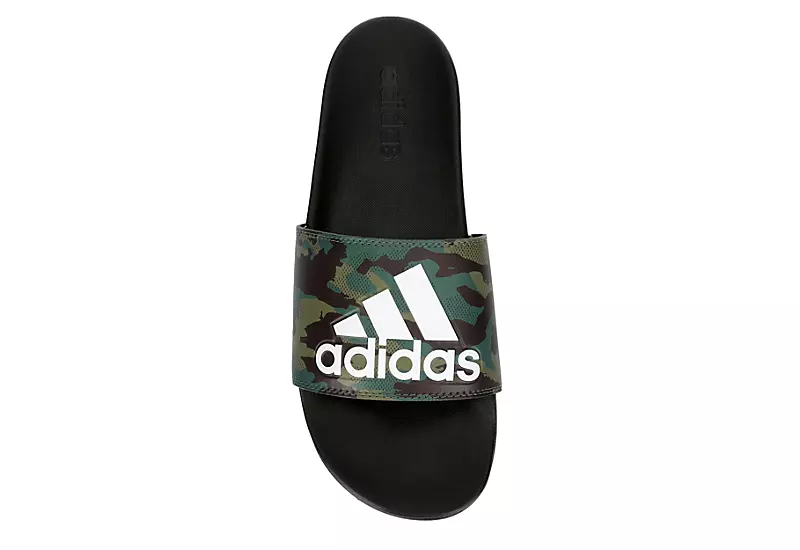 Adidas Mens Adilette Comfort Slide Sandal - Camo 6 Adidas Mens Adilette Comfort Slide Sandal - Camo - Image 6