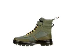 Dr. Martens Dr.martens Mens Combs Tech Combat Boot - Olive -Boot Shoes store US 01 501833 03