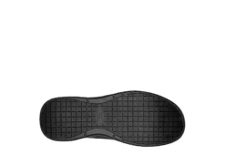 Skechers Mens Arch Fit Melo Slip Resistant Work Shoe - Black -Boot Shoes store US 01 501849 04