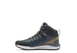 Columbia Mens Trailstorm Mid Hiking Boot - Grey -Boot Shoes store US 01 501883 03