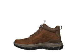 Skechers Mens Respected-boswell Lace-up Boot - Brown -Boot Shoes store US 01 501926 02