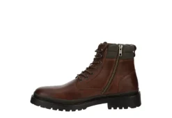Franco Fortini Mens Range Lace-up Boot - Brown -Boot Shoes store US 01 501937 03