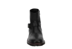 Franco Fortini Mens Borris Boot - Black 9 Franco Fortini Mens Borris Boot - Black -Boot Shoes store US 01 501938 02