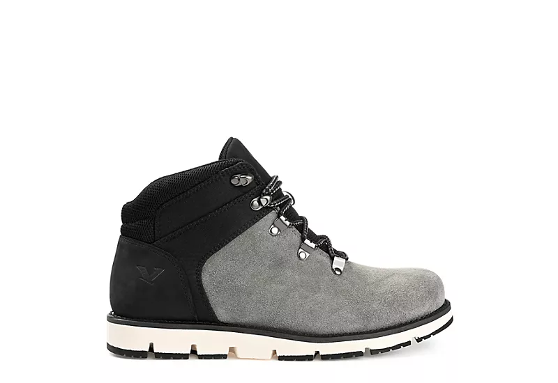 Territory Mens Boulder Lace-up Boot - Black 2 Territory Mens Boulder Lace-up Boot - Black - Image 2