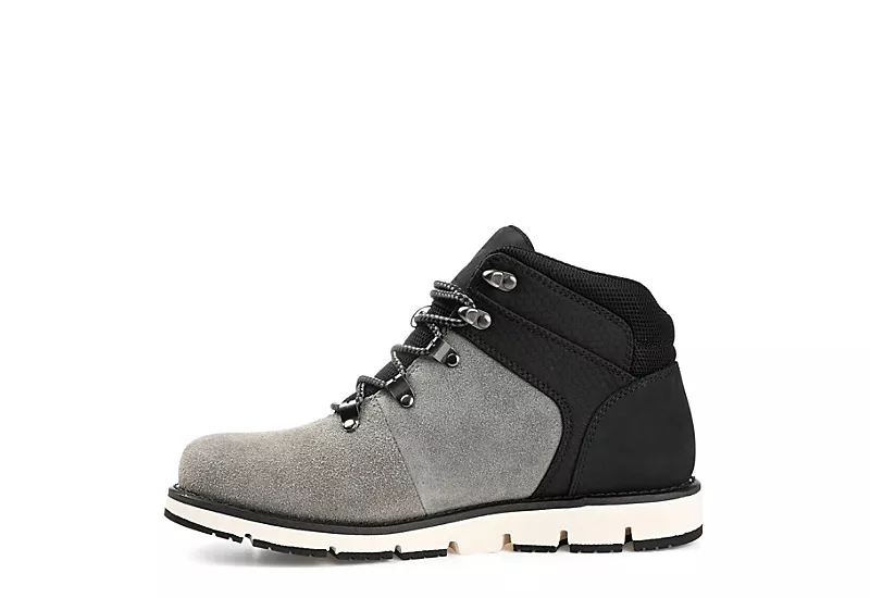 Territory Mens Boulder Lace-up Boot - Black 4 Territory Mens Boulder Lace-up Boot - Black - Image 4