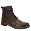 Franco Fortini Mens James Lace-up Boot - Brown
