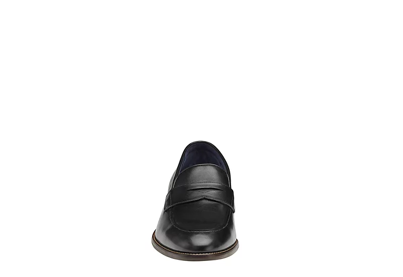 Johnston & Murphy Mens Stockton Penny Loafer Oxford - Black 3 Johnston & Murphy Mens Stockton Penny Loafer Oxford - Black - Image 3