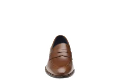 Johnston & Murphy Mens Stockton Penny Loafer Oxford - Dark Tan 9 Johnston & Murphy Mens Stockton Penny Loafer Oxford - Dark Tan -Boot Shoes store US 01 502051 02
