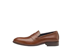 Johnston & Murphy Mens Stockton Penny Loafer Oxford - Dark Tan 10 Johnston & Murphy Mens Stockton Penny Loafer Oxford - Dark Tan -Boot Shoes store US 01 502051 03