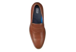 Johnston & Murphy Mens Stockton Penny Loafer Oxford - Dark Tan 12 Johnston & Murphy Mens Stockton Penny Loafer Oxford - Dark Tan -Boot Shoes store US 01 502051 05