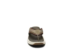 Florsheim Mens Tread Lite Flip Flop Sandal - Taupe -Boot Shoes store US 01 502188 02