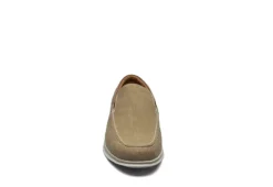 Florsheim Mens Montigo Canvas Venetian Loafer Oxford - Sand -Boot Shoes store US 01 502197 02