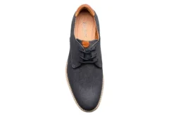 Florsheim Mens Highland Canvas Oxford - Navy -Boot Shoes store US 01 502208 05