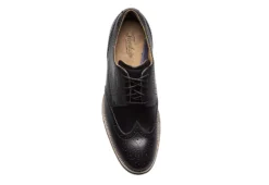 Florsheim Mens Rucci Wing Tip Oxford - Black -Boot Shoes store US 01 502209 05