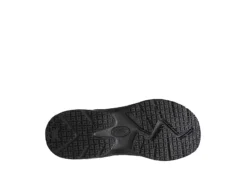 Dr. Scholl's Mens Monster I Slip Resistant Work Shoe - Black -Boot Shoes store US 01 502219 06