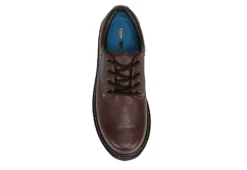 Dr. Scholl's Mens Harrington Ii Slip Resistant Work Shoe - Brown -Boot Shoes store US 01 502238 05