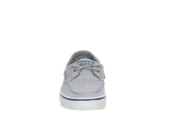 Sperry Mens Halyard 2-eye Slip On Sneaker - Pale Grey -Boot Shoes store US 01 502250 02