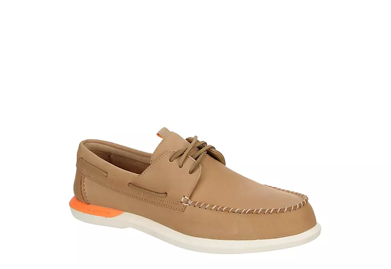 Sperry Mens Ao Plushwave Boat Shoe - Sand 1 Sperry Mens Ao Plushwave Boat Shoe - Sand