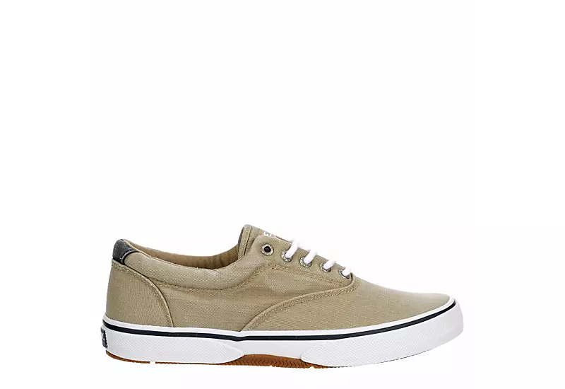 Sperry Mens Halyard Cvo Sneaker - Khaki 2 Sperry Mens Halyard Cvo Sneaker - Khaki - Image 2