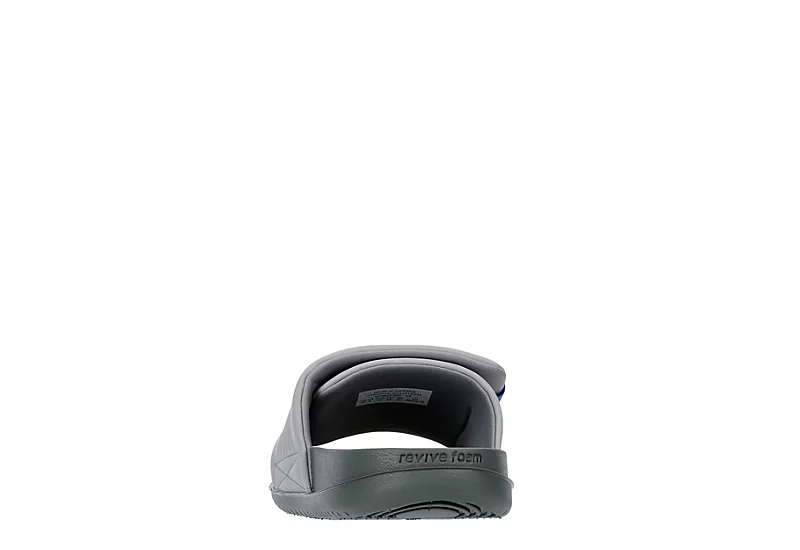 Nike Mens Offcourt Adjust Slide Sandal - Grey 5 Nike Mens Offcourt Adjust Slide Sandal - Grey - Image 5