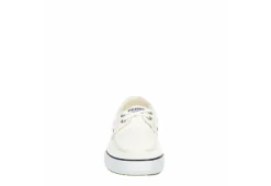 Sperry Mens Halyard 2-eye Sneaker - Off White -Boot Shoes store US 01 502276 02