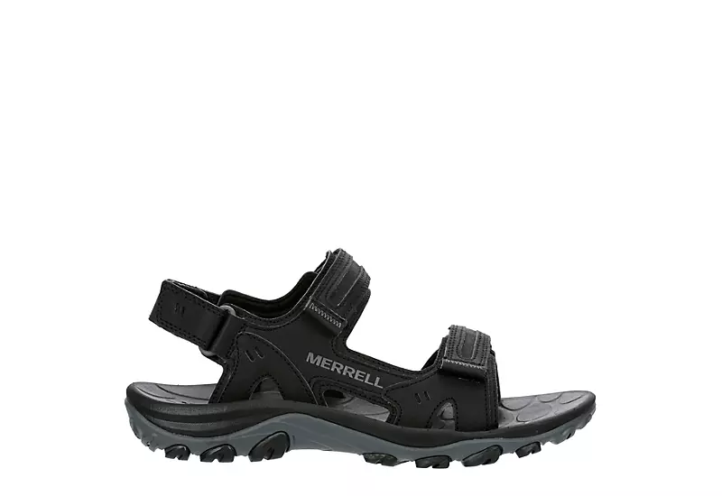Merrell Mens Huntington Sport Convert Outdoor Sandal - Black 2 Merrell Mens Huntington Sport Convert Outdoor Sandal - Black - Image 2