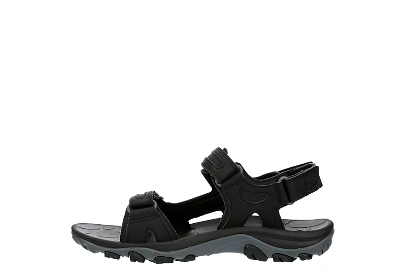 Merrell Mens Huntington Sport Convert Outdoor Sandal - Black 4 Merrell Mens Huntington Sport Convert Outdoor Sandal - Black - Image 4